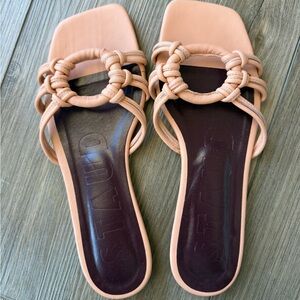STAUD Women's Nude Sandals